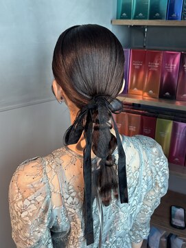 シャルムバイケンジ(Charm.by KENJE) 【編み下ろし】結婚式/お呼ばれヘア/銀座/有楽町/ヘアアレンジ