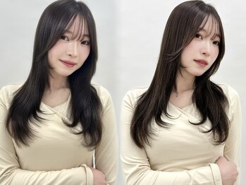 ジーナ 近鉄奈良(Zina)の写真/[#縮毛矯正]髪質改善のスペシャリスト在籍☆最上級のPREMIUMストレート♪[近鉄奈良]
