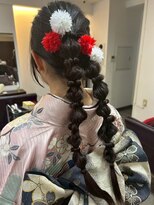 プラザサロン 辰巳台店&nbsp;成人式アップスタイル