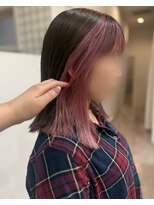 ジャミン 長嶺店(Jammin.)&nbsp;ピンク×ブラウンで作る大人かわいいデザインカラー