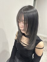 ソレイユ(Soleil) インナーシルバーカラー&レイヤーカット
