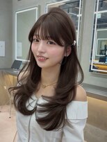 ロンドミラー 博多店(Lond Mirror) 小顔丸みショート/ブリーチなし透明感カラー/博多