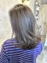 ディーヴァヘアーエズ(DIVA hair Eze) 透明感ミディアムグレージュカラー/ブリーチなし
