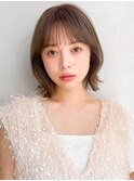 外ハネボブ艶感ワンカール20代30代40代◎くびれヘアモテ髪夏