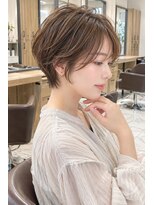 アッシュ 桜新町店(Ash)&nbsp;桜新町/レイヤーカット/ボブ/韓国ダブルカラー/白髪ぼかし