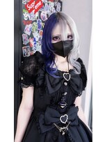 アフューズバイストゥー(Vfuse by StueW)&nbsp;ネイビー×ホワイトのツートンカラー◎