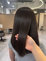 クク(coucou) ミディアムロングレイヤーミディアムレイヤー顔周りレイヤー韓国