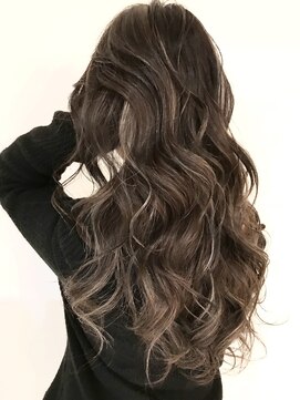 ディーカヘアーセンダイ(Di KA HAIR sendai) バレイヤージュ × アッシュベージュカラー