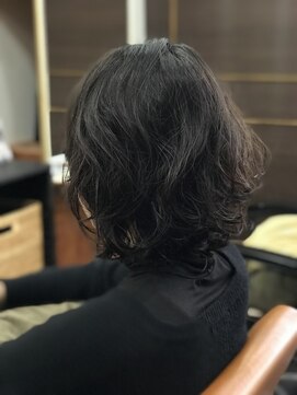 ヘアーアンドメイク アネラガーデン(HAIR&MAKE Anela garden) ボブの大人パーマ