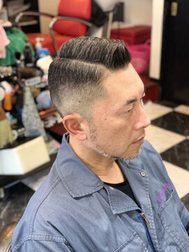 ニュースタ(NEWSTA) side part  with shadow fade