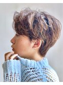 【Belle 吉祥寺】ハンサムショート × クシャッとパーマ