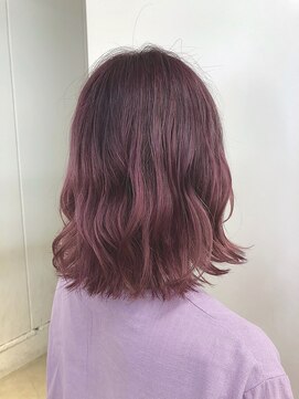 ナンバースリー 溝の口店(Number Three) ピンクグラデーション☆【N°3hair lounge溝の口】