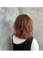 シェリール(CHERiR)&nbsp;可愛すぎる♪アプリコットオレンジ☆ブリーチ1～2回以上