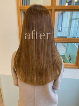 アミトヘアアンドサロン(amito hair&salon) 話題のうるつや美髪体験。リンゴ幹×エックストリートメント