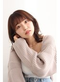 くびれへア/アースカラー/フレンチカジュアル20代30代