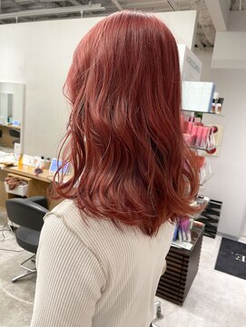 アヴァンス 京橋店(AVANCE) ブリーチ1回！チェリーピンク@京橋