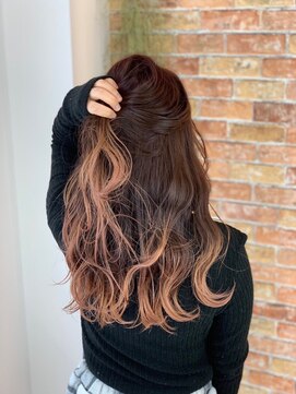 アースオーセンティック 高知潮江店(EARTH Authentic) 【高尾綺女】グラデーションカラー