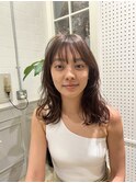 イメチェンチェリーブラウン[髪質改善/ヘッドスパ白髪染め/新宿]