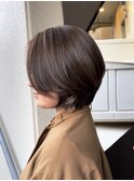 大人女性の上品な美シルエットボブ　３０代４０代５０代