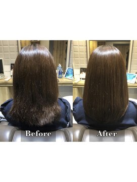 カミケンガレリア(kamiken. galleria) 好感度◎ 潤いさらツヤ美髪ストレート【カミケンガレリア】