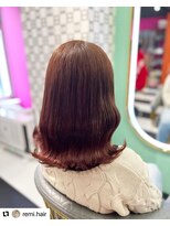 ルフレ 新宿本店1st(Reflet)&nbsp;お客様カタログ＃新宿髪質改善ブリーチハイトーンエクステ韓国