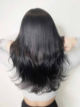 ジエクト カナウ(The Ect canow) ロング/オルチャンヘア/ワンホンヘア/ダークグレー