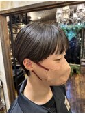 首元スッキリ◎丸みショート