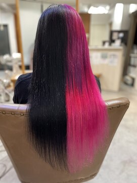 フツーロ 栄(FUTURO) Black×Pink