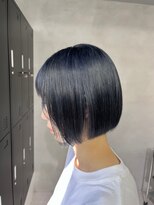 ルネ 北千住(Renee)&nbsp;切りっぱなしボブ_タンバルモリ_ブルーブラック