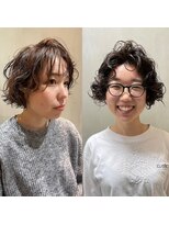 キジ(KIJI) 篠塚パーマショートスタイル