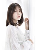 【Totia福島】ミディアムボブ×アッシュオリーブ