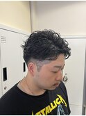 【平山 明樹】メンズ似合わせカット＋スパイラルパーマ
