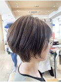 丸みショート