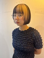 ダブ アオヤマ(DaB AOYAMA)&nbsp;【ブロックカラー】ベージュ×ブラウン