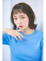 リトル リンク 福岡(little×link)&nbsp;コテ巻き風パーマボブレイヤーボブ前髪パーマ