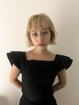 モカゲ(MOKAGE) blond bob