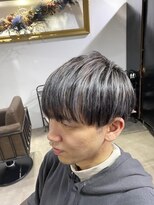 アルカナ 明治神宮前原宿(ARCANA)&nbsp;ウルフアッシュブラックカルマパーマベリーショート