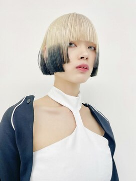 レコ(LECO) 姫カット×コントラストボブ