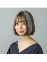 アンドバザー 釧路美容室(aNd.BAZAAR)&nbsp;ポイントブリーチ