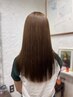 カット+ケアカラー+髪質改善トリートメント