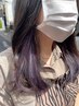 【mayuka指名限定】おしゃれ感up!イヤリングカラーブリーチ＋ゼロテクカラー
