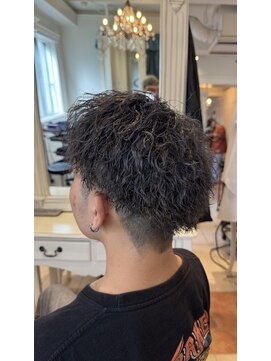 ヘアスタジオ アルス 御池店(hair Studio A.R.S) ツイストパーマメンズ短髪パーマ