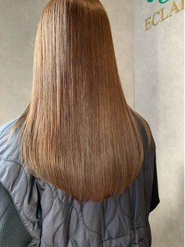 クラヴィア エクラート 梅田店(CLAVIA.ECLART) サラツヤ☆ブリーチなしベージュカラー[梅田]
