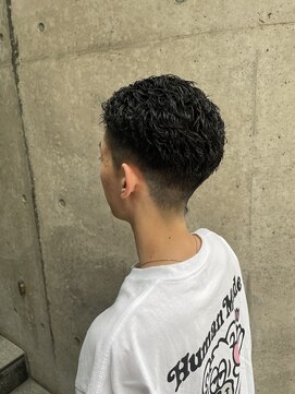 レフ(LEF) ブロッコリーパーマ#メンズパーマ#毛流れパーマ