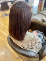 ヴァンカウンシル 清須店(VANCOUNCIL)&nbsp;うる艶赤髪ストレート 大人の髪質改善ケア/白髪染め/白髪ぼかし