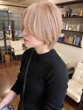 ゼンドット キョウト(Zen. kyoto) 柔色ブロンドショート