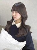 ◎ショコラブラウンくびレイヤーワンカール顔周り小顔