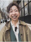 似合わせカット・簡単スタイリング・ショートパーマ/牧田じゅん