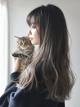 アルトリスト(Altruist Aging×HAIR&SPA) ★ダークアッシュ大人ガーリーボブ着物ミディアムレイヤーカット