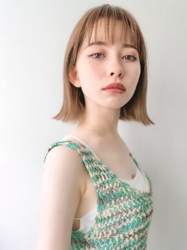 ジーナリア(Xena ria) ラベンダーミルクティー/くすみベージュ/ホワイトブロンド★57